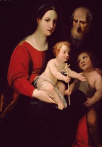 Sacra Famiglia con San Giovannino - Francesco Rustici