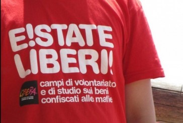 “E!state Liberi”, giovani volontari nei campi confiscati alla mafia