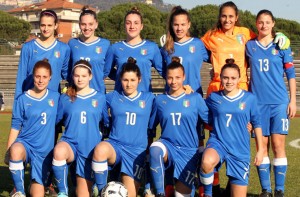 La Nazionale Under 17 femminile