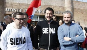 Giusti, Salvini e Borghi