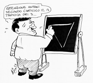 La scuola spiegata alla lavagna da Renzi