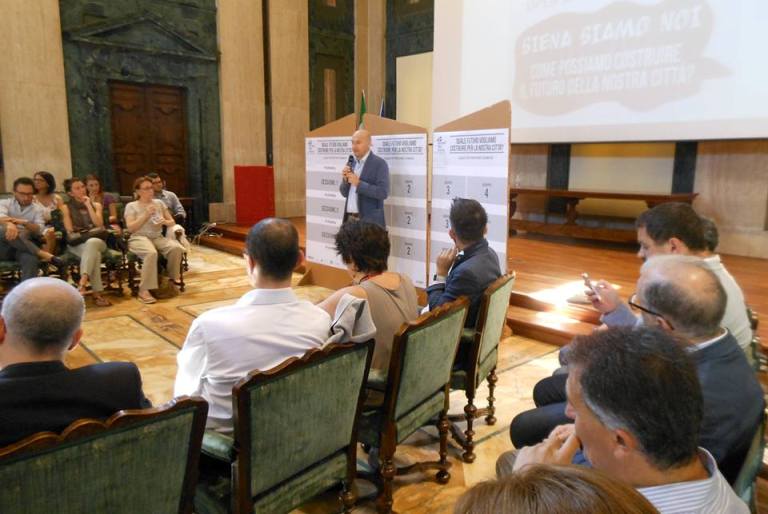 Siena siamo noi: oltre cento partecipanti a 3 sessioni di lavoro