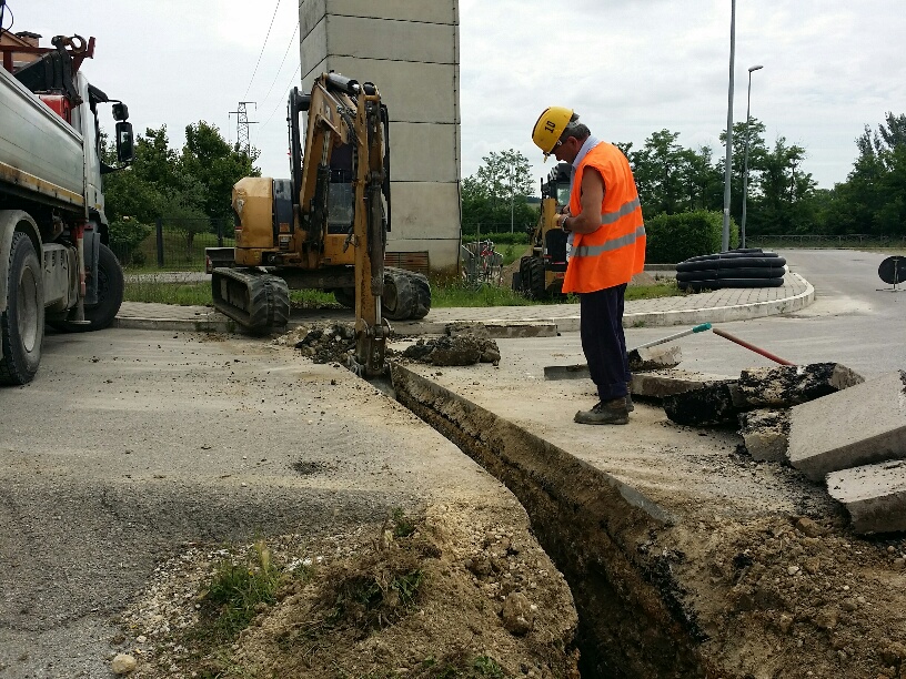 Nuovo elettrodotto interrato al Renaccio