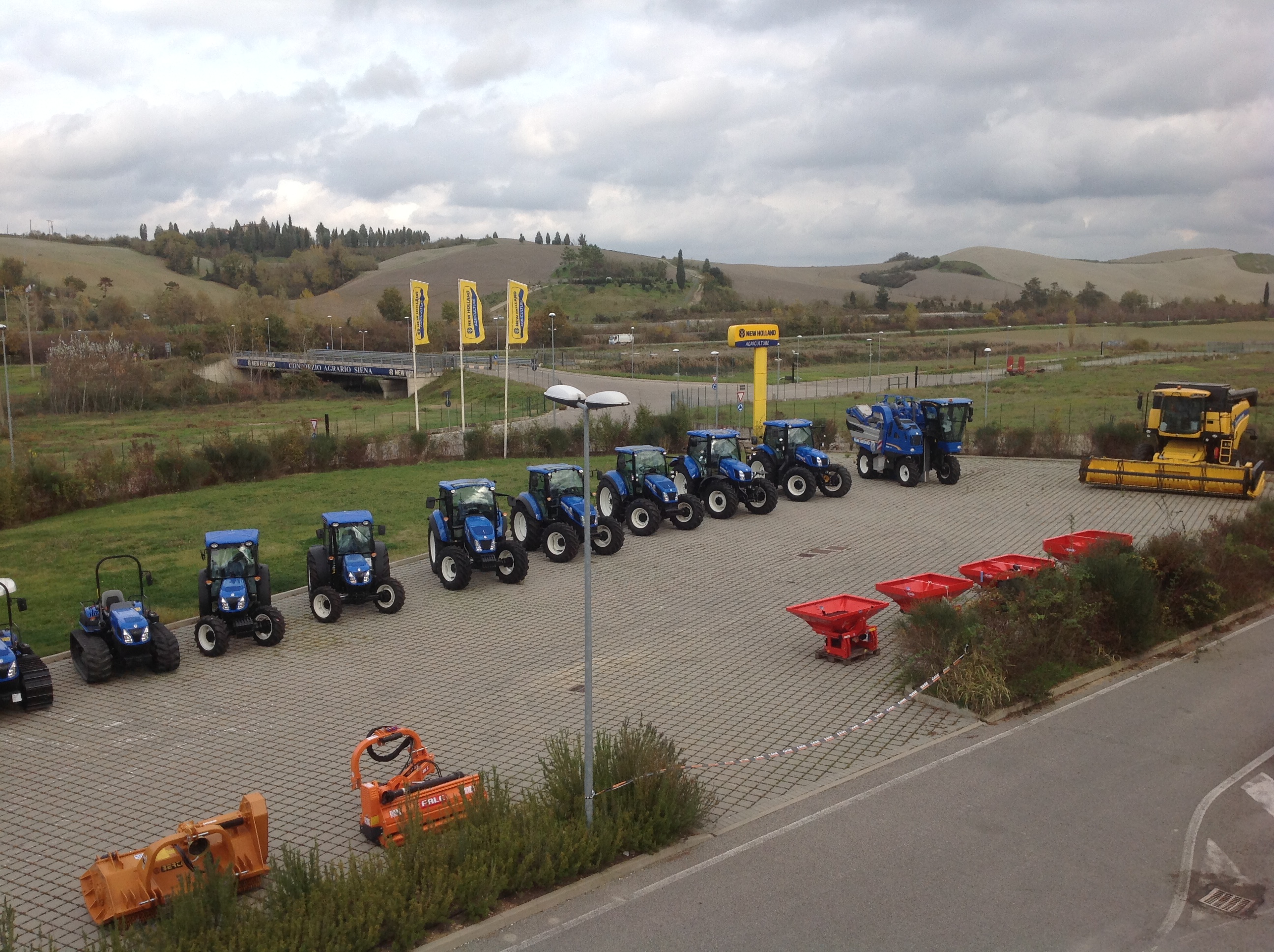 Consorzio agrario: trattori in mostra a Casetta