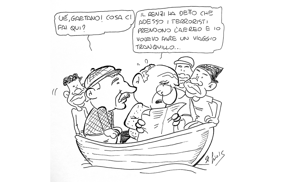 La vignetta di Luca