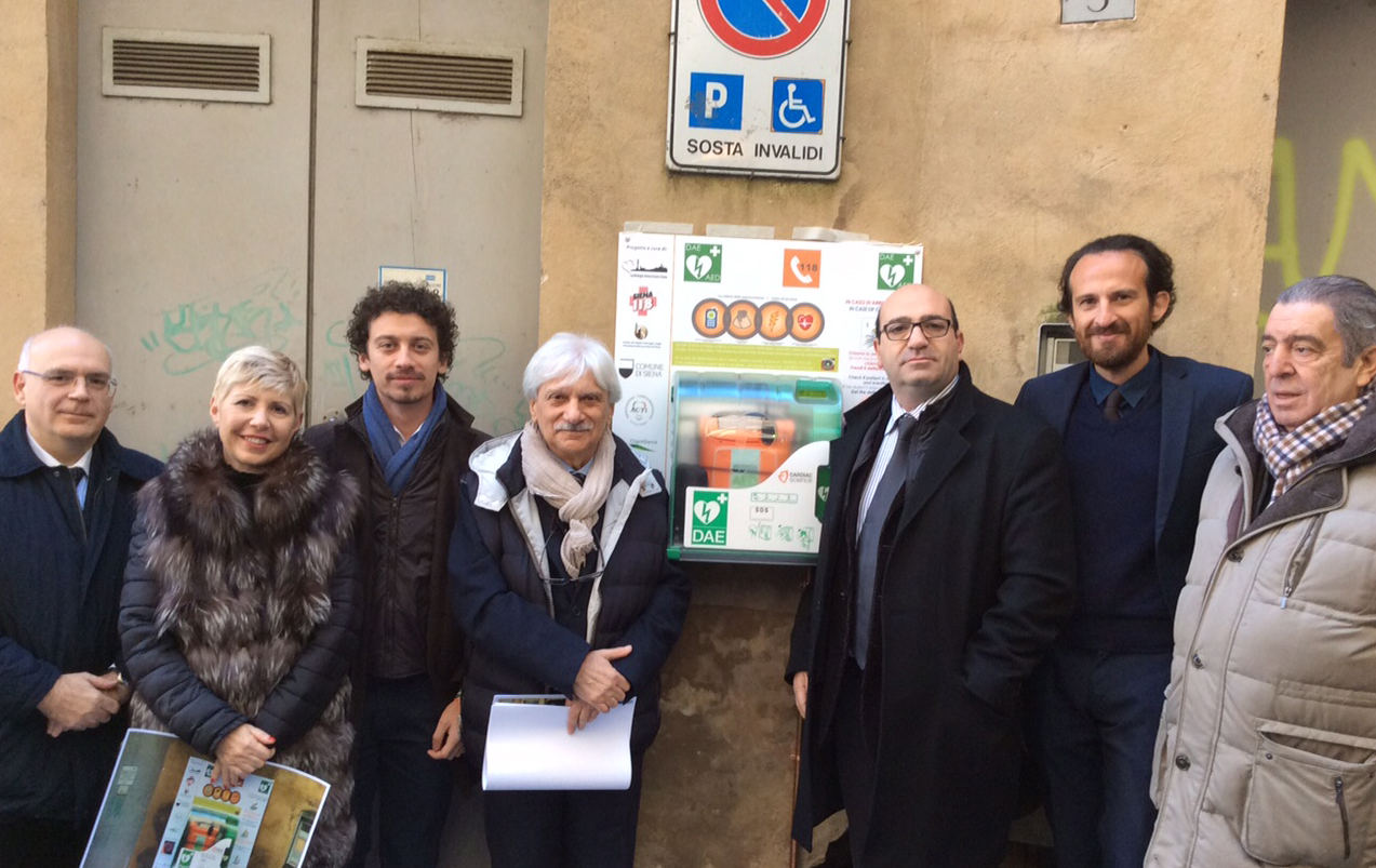 Siena è una “città cardioprotetta” col progetto Sidecar