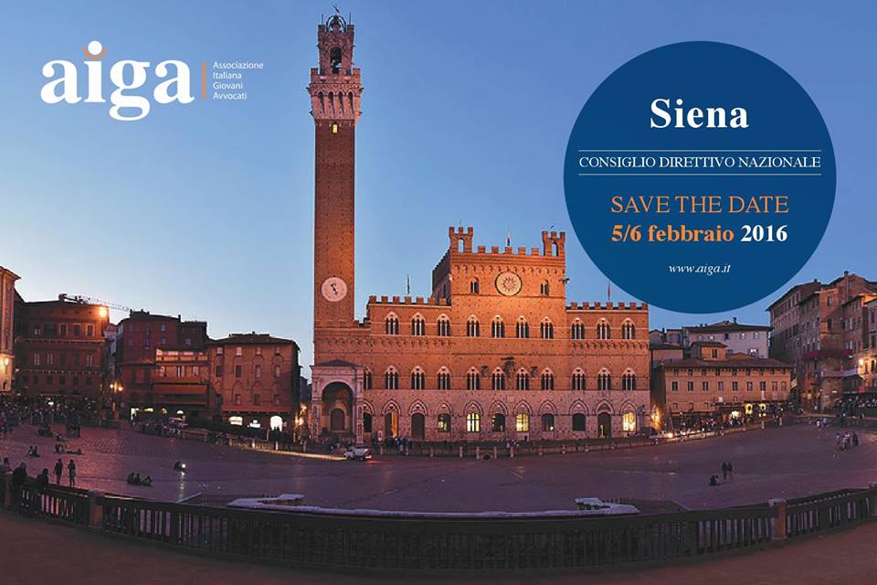 La due giorni nazionale dell’AIGA si terrà a Siena