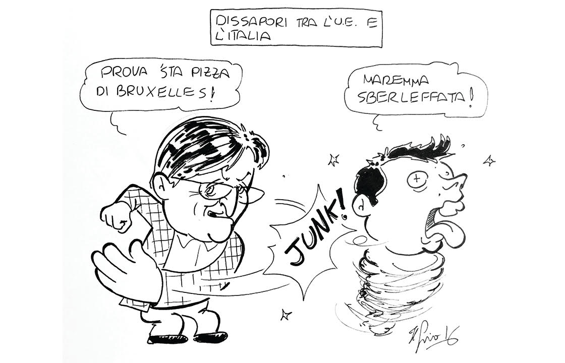 La vignetta di Luca