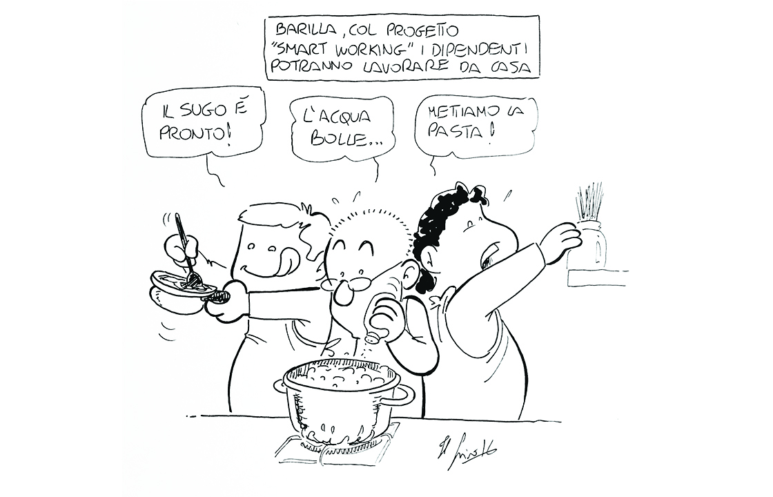 La vignetta di Luca