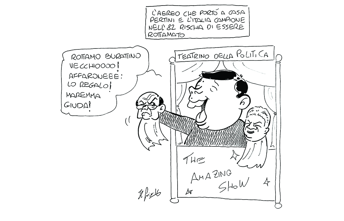 La vignetta di Luca