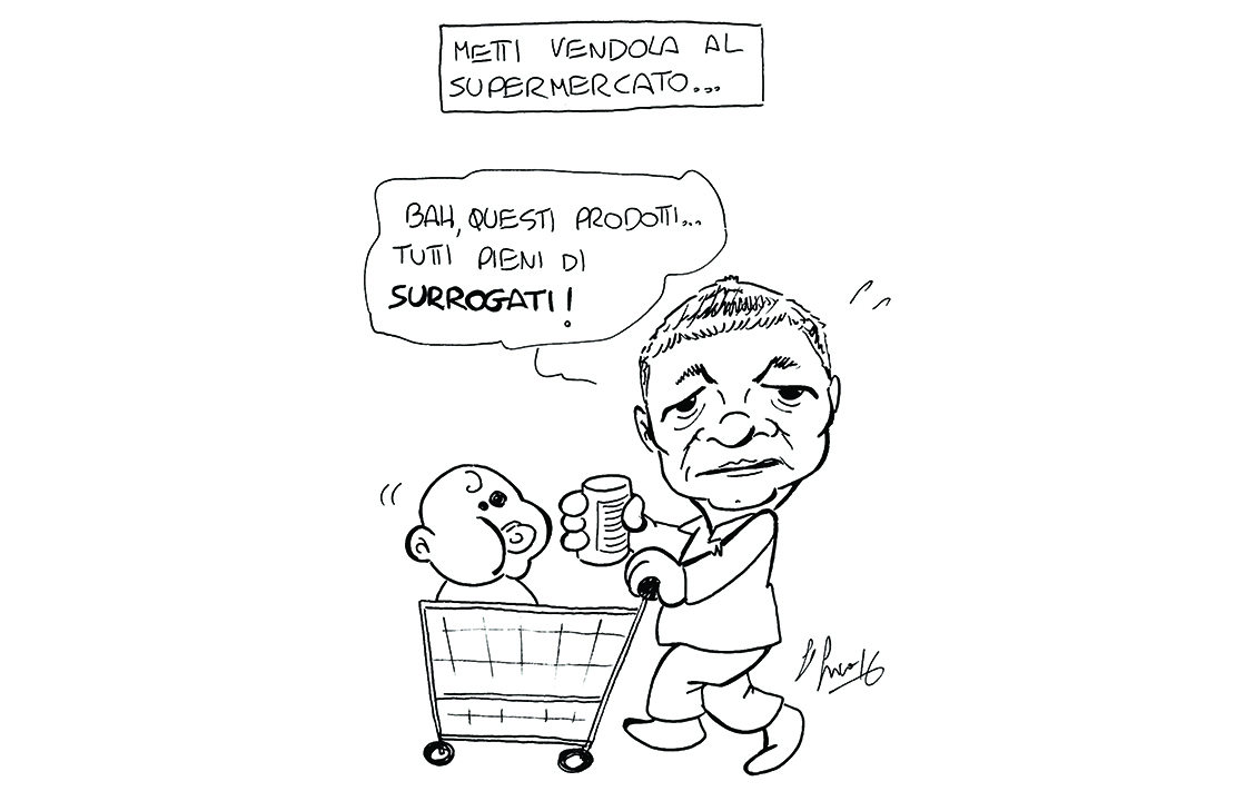 La vignetta di Luca