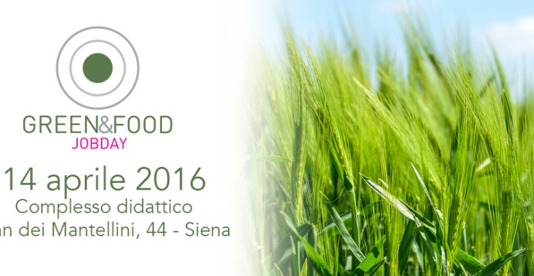 Green&Food Job Day all’Università di Siena