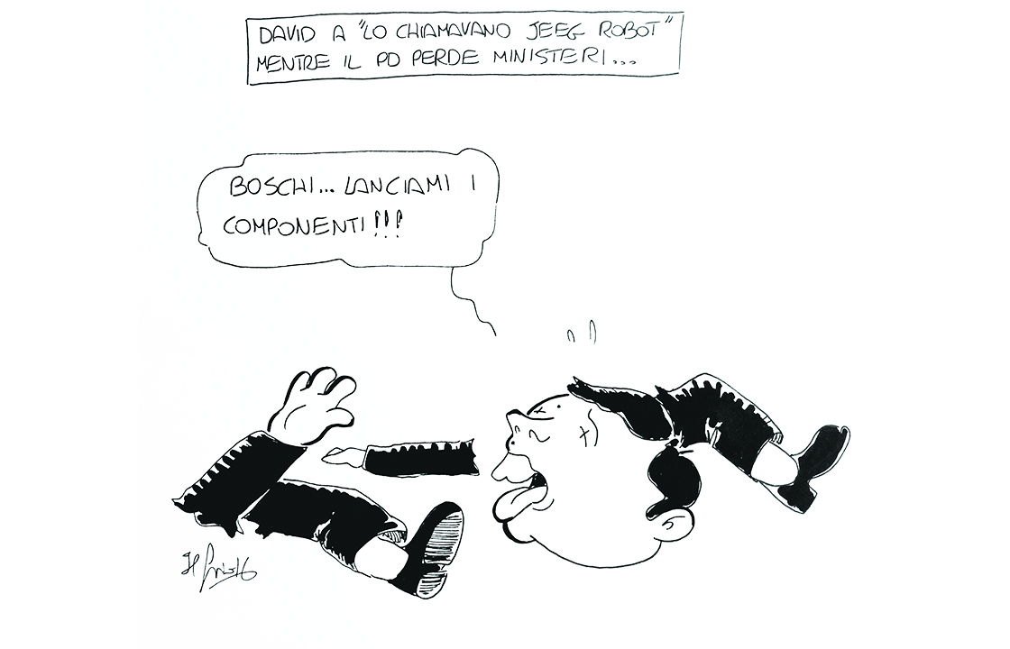 La vignetta di Luca