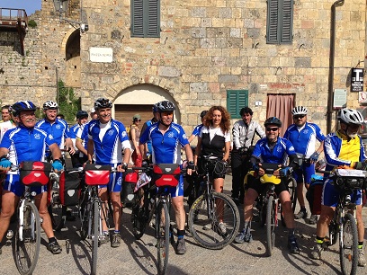 In bici dal Santa Maria a San Pietro