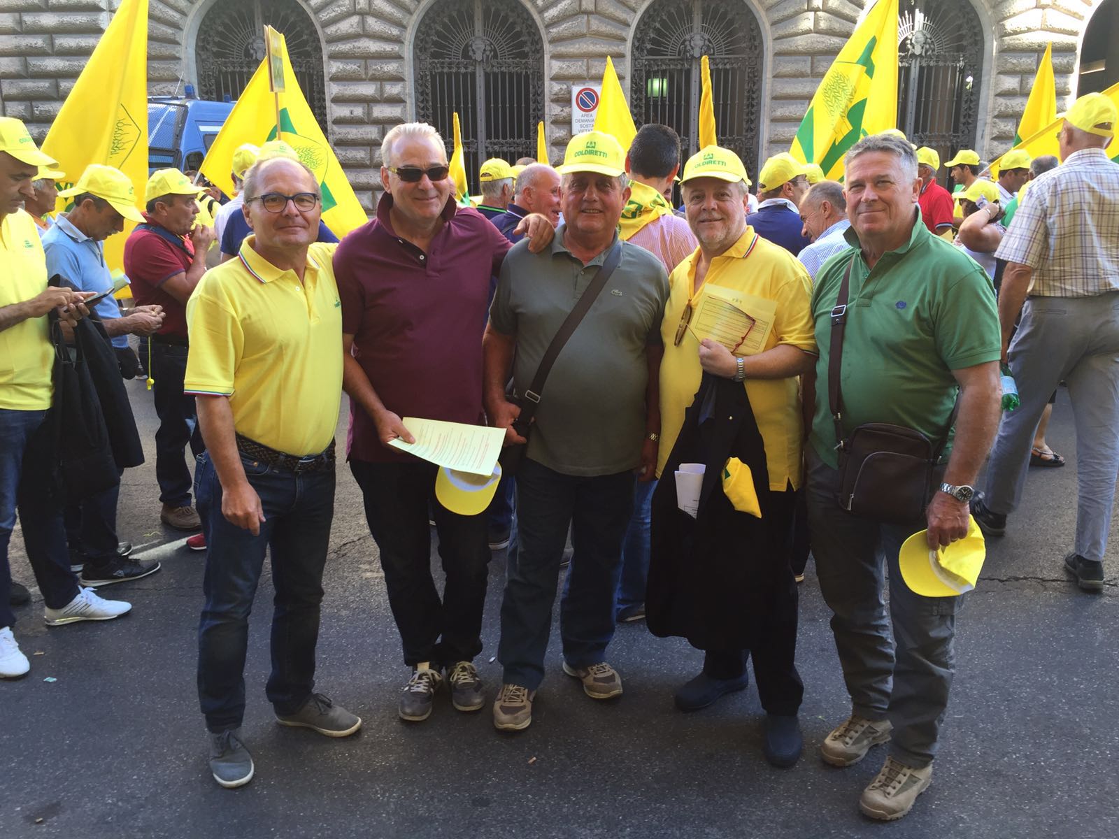 Coldiretti a Roma in difesa del grano senese