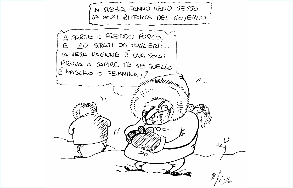 La vignetta di Luca