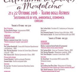 “Coltiviamo la Salute, a Montalcino”