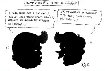 La vignetta di Luca