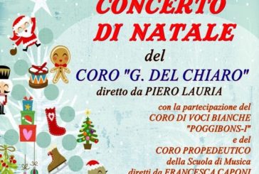 Musica e solidarietà con il concerto di Natale del Coro “G. Del Chiaro”