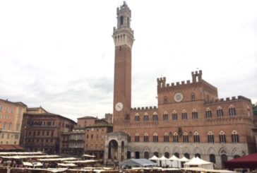 A Siena primo giorno di Mercato nel Campo