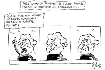 La vignetta di Luca