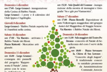 Poggibonsi: gli appuntamenti di Natale