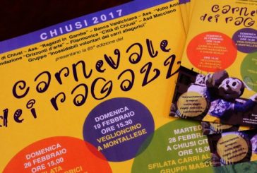 Chiusi: 65° edizione del Carnevale dei Ragazzi