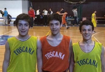 3 virtussini al Bulgheroni con la Toscana