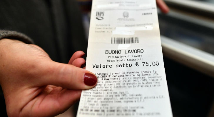 Coldiretti: “Tornano i voucher. E le complicazioni”