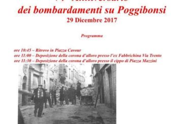 Poggibonsi ricorda i 74 anni del bombardamento