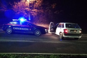Con l’auto rubata speronano i Carabinieri: arrestati