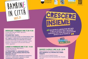 “Crescere insieme”: incontri e laboratori nei nidi e nelle scuole d’infanzia