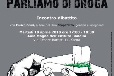 Al Bandini “Parliamo di droga” con Enrico Comi