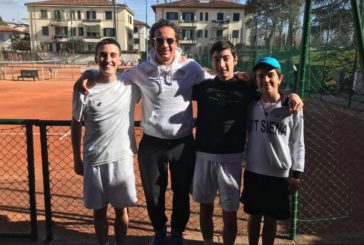 Tennis: 4 vittorie e 1 sconfitta per le giovanili