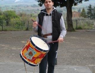 Un solitario tamburino a Porta San Marco