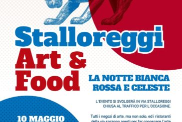 Nella Pantera “Stalloreggi Art & Food – La Notte Bianca Rossa e Celeste”