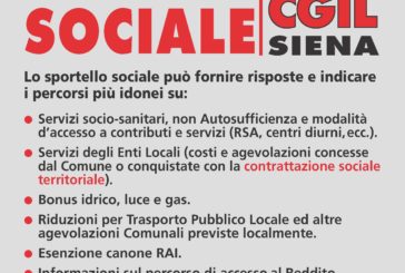 Spi Cgil ha attivato lo sportello sociale