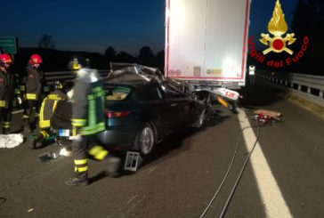 Incidente mortale in A1: una vittima