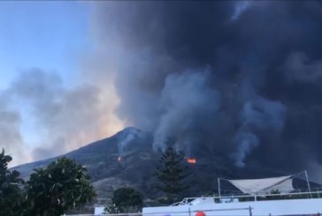 Eruzione a Stromboli, due forti esplosioni