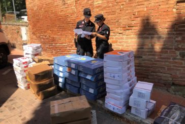 I Carabinieri Forestali sequestrano 835 chili di surgelati