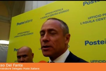 Poste Italiane torna in centro a L’Aquila