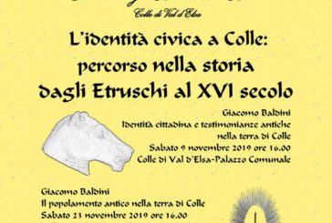 “L’identità civica a Colle: percorso nella storia”. Un ciclo di incontri