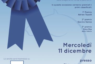 L’11 dicembre la premiazione della “Classifica fantini”