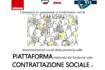 CGIL CISL UIL su contrattazione sociale: appuntamento in Valdelsa