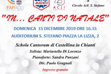 “In…canti di Natale”: concerto di beneficenza delle Acli di Siena