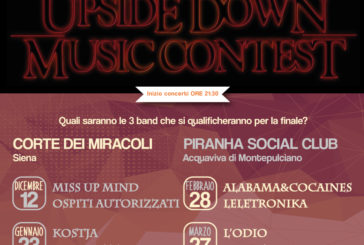 Al via la prima edizione dell’Upside Down Music Contest