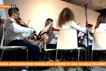 Alleanza Assicurazioni riqualifica arredi scuola Corleone