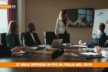 27 mila imprese in piu’ in Italia nel 2019