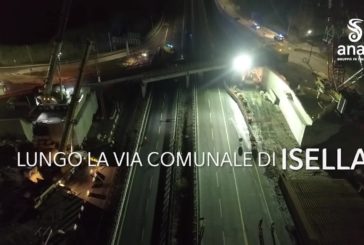 In Lombardia concluse le operazioni di varo del cavalcavia di Civate