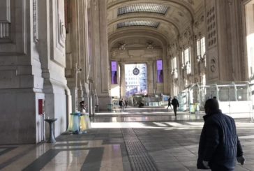 MIlano al tempo del Coronavirus, strade deserte